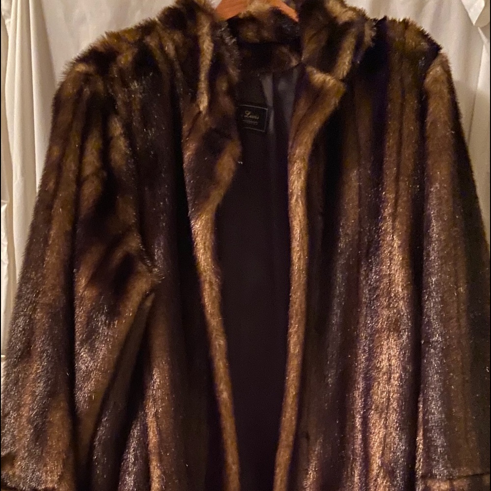 Long Faux Fur Coat